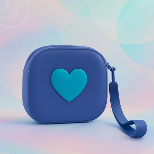 ESTCUHE DE SILICONA HEART DESIGN