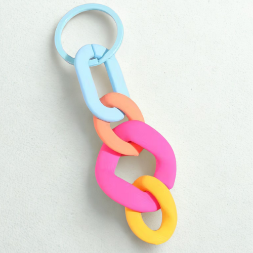 CROSSBODY BAG CON CADENA DE COLORES VIVOS REMOVIBLE